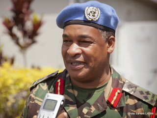 Le Général Ramadhan Abdoul Kimweri, nouveau commandant de la Brigade d'intervention de la Monusco, le 25 avril 2014. © MONUSCO/Sylvain Liechti