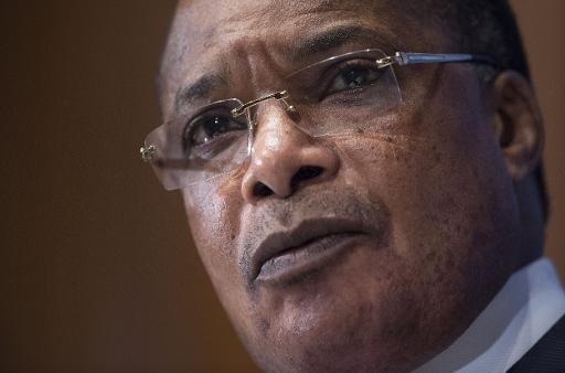 Le président congolais Denis Sassou Nguesso, le 1er août 2014 à Washington | AFP/Archives | Jim Watson