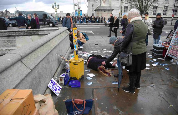 Attaque à Londres: un assaillant abattu, plusieurs blessés